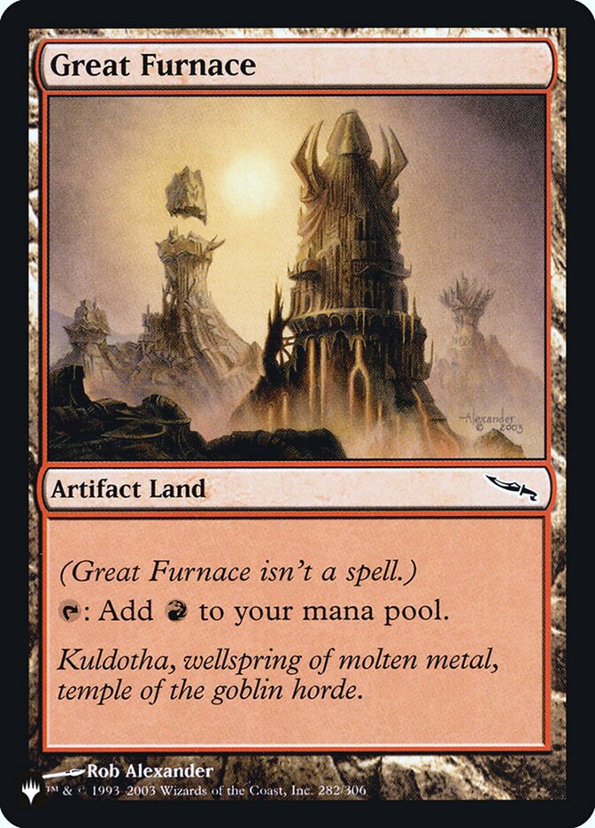 Great Furnace [Secret Lair: Heads I Win, Tails You Lose] - Trinity Hobby