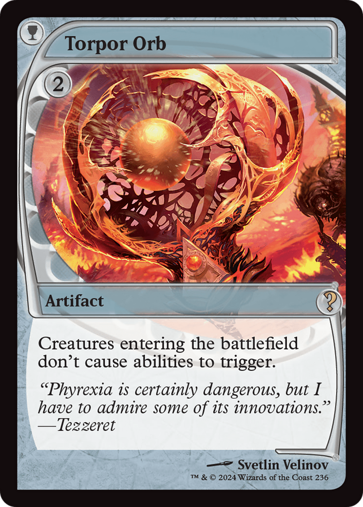 Torpor Orb (Future Sight) [Mystery Booster 2] - Trinity Hobby