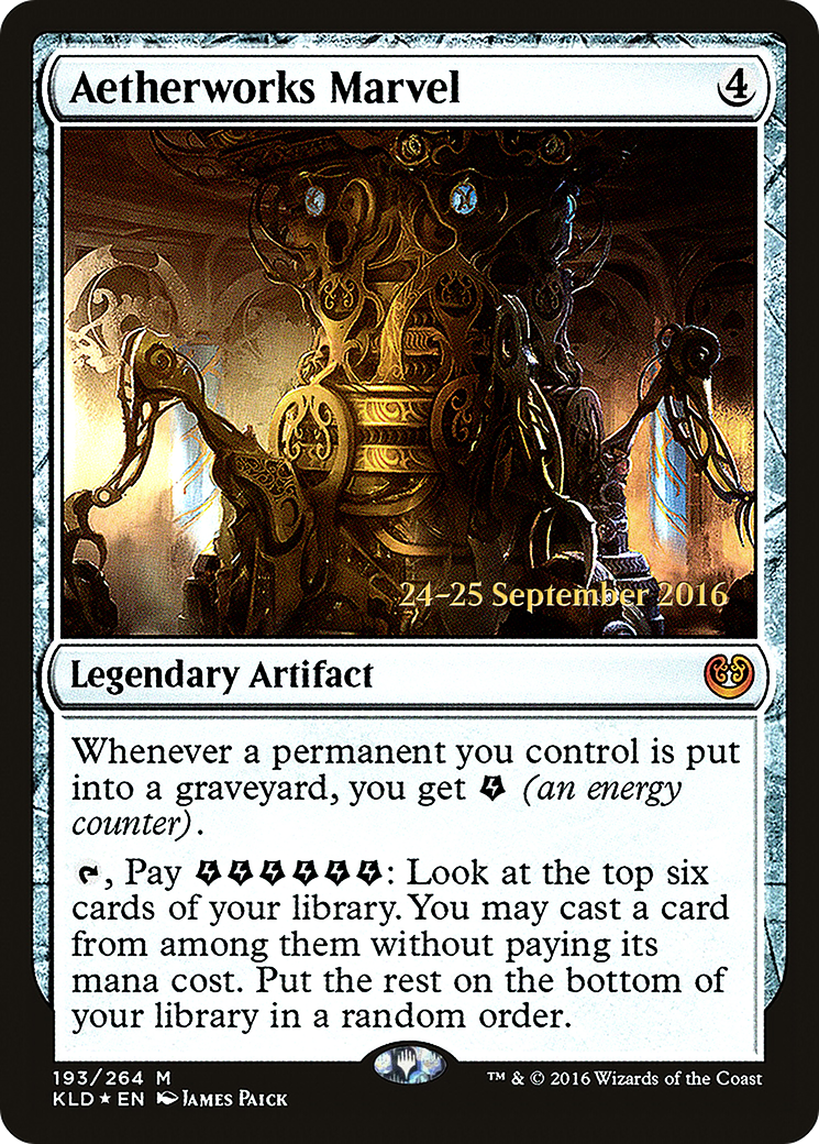 Aetherworks Marvel [Kaladesh Prerelease Promos] - Trinity Hobby