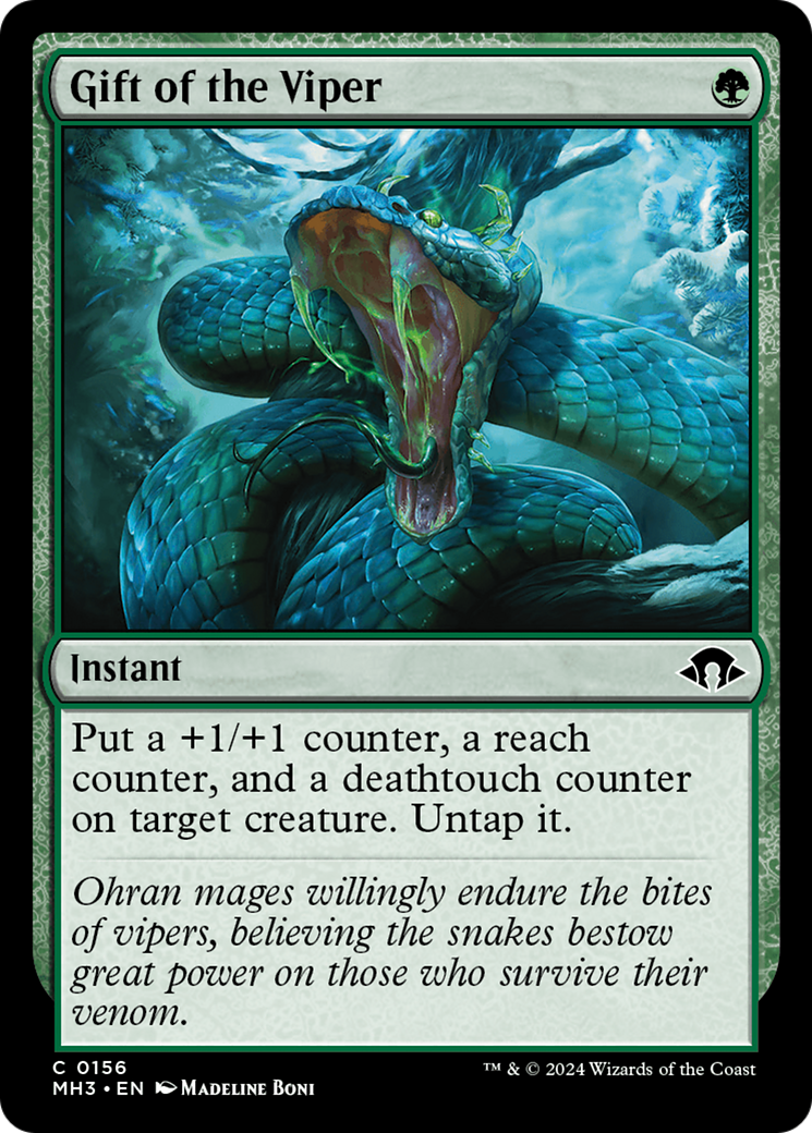 Gift of the Viper [Modern Horizons 3] - Trinity Hobby