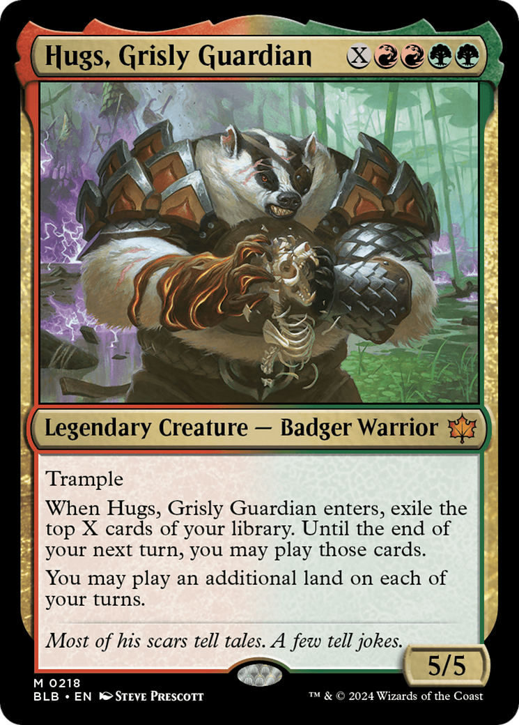 Hugs, Grisly Guardian [Bloomburrow] - Trinity Hobby