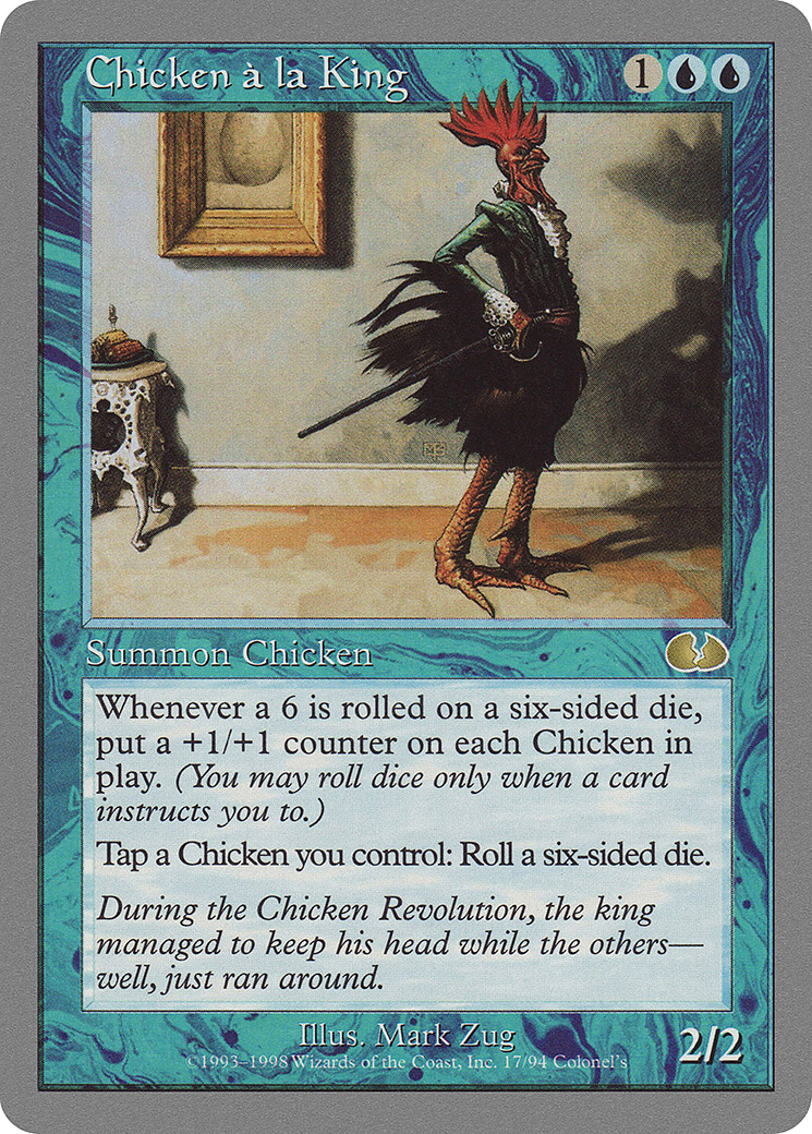 Chicken a la King [Unglued] - Trinity Hobby