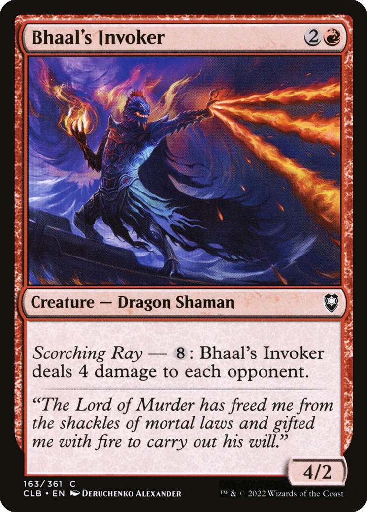 Bhaal's Invoker [Commander Legends: Battle for Baldur's Gate] - Trinity Hobby