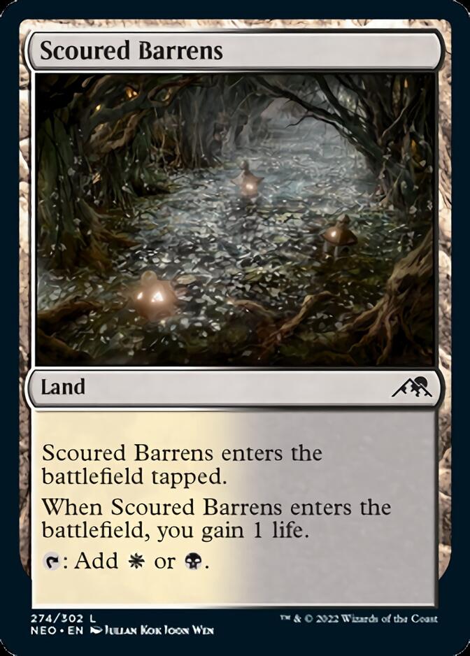 Scoured Barrens [Kamigawa: Neon Dynasty] - Trinity Hobby