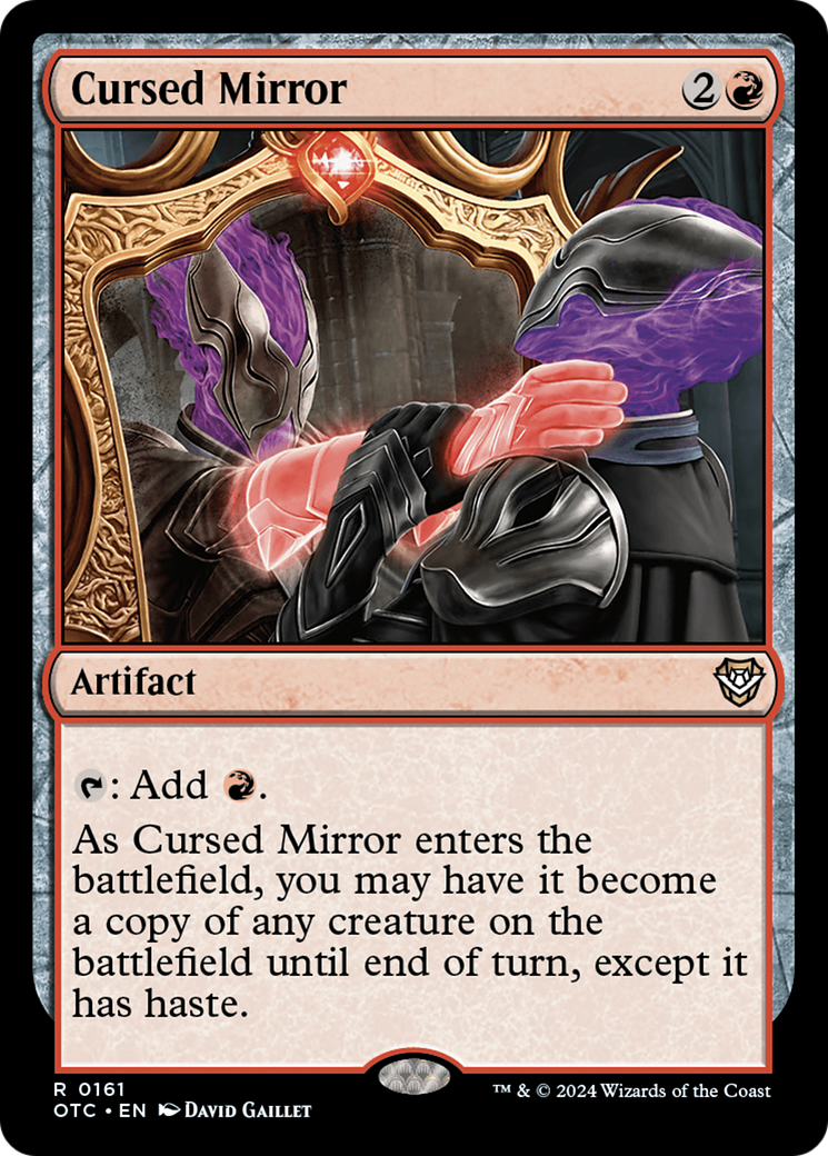 Cursed Mirror [Outlaws of Thunder Junction Commander] - Trinity Hobby
