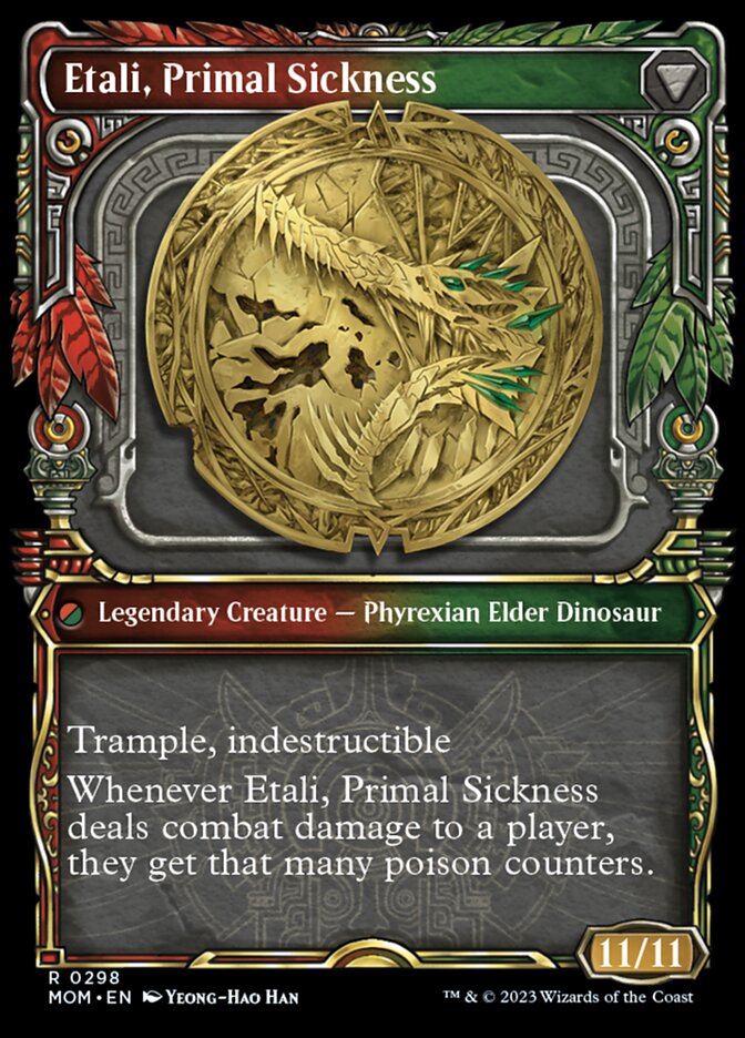 Etali, Primal Conqueror // Etali, Primal Sickness (Showcase Planar Booster Fun) [March of the Machine] - Trinity Hobby