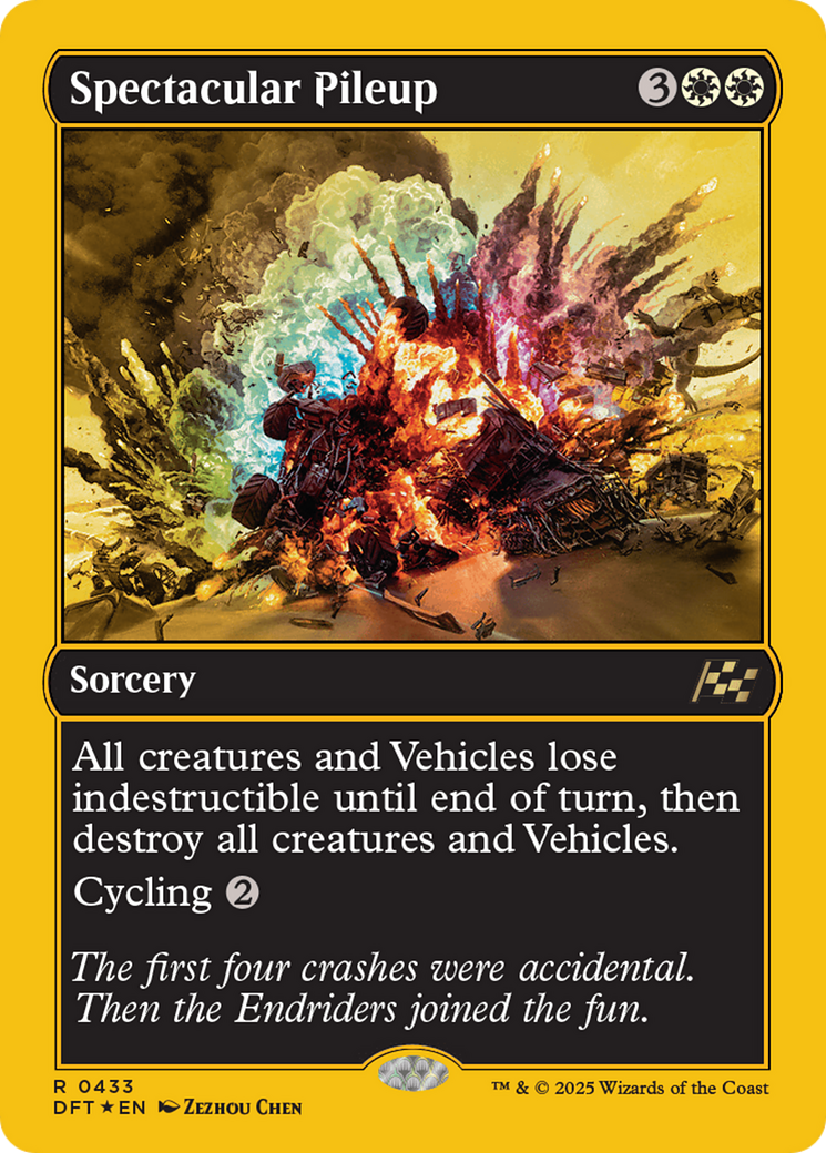 Spectacular Pileup (First-Place Foil) [Aetherdrift] - Trinity Hobby