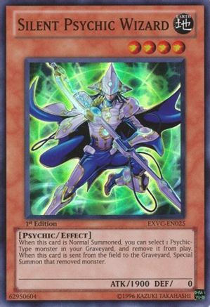 Silent Psychic Wizard [EXVC-EN025] Super Rare - Trinity Hobby