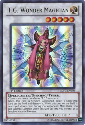 T.G. Wonder Magician [EXVC-EN040] Ultra Rare - Trinity Hobby