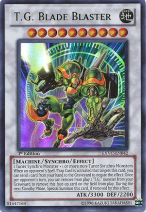 T.G. Blade Blaster [EXVC-EN042] Ultra Rare - Trinity Hobby