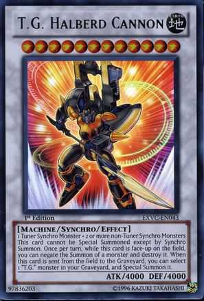 T.G. Halberd Cannon [EXVC-EN043] Ultra Rare - Trinity Hobby