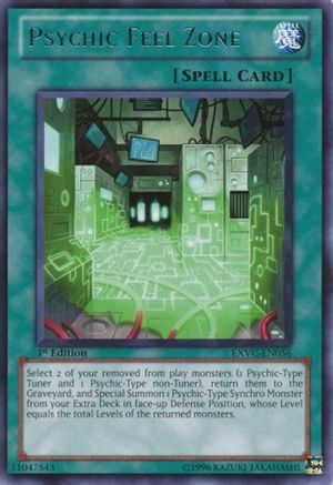 Psychic Feel Zone [EXVC-EN056] Rare - Trinity Hobby