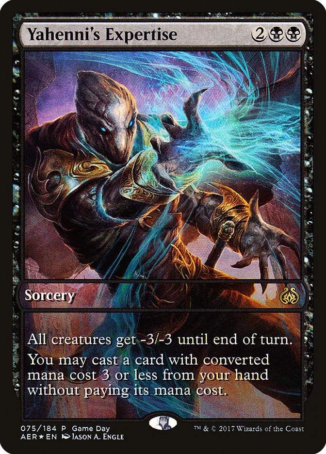 Yahenni's Expertise (Game Day) [Aether Revolt Promos] - Trinity Hobby