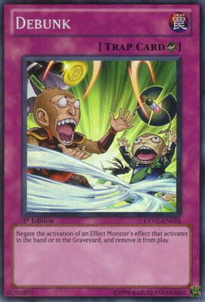 Debunk [EXVC-EN076] Super Rare - Trinity Hobby