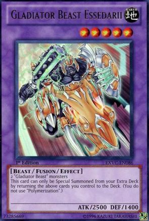 Gladiator Beast Essedarii [EXVC-EN086] Ultra Rare - Trinity Hobby