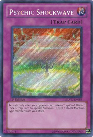 Psychic Shockwave [EXVC-EN089] Secret Rare - Trinity Hobby