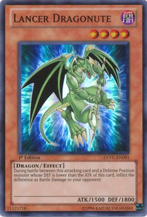 Lancer Dragonute [EXVC-EN091] Super Rare - Trinity Hobby