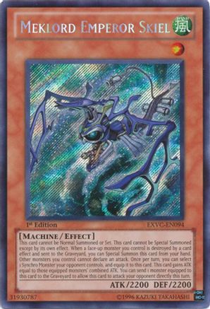 Meklord Emperor Skiel [EXVC-EN094] Secret Rare - Trinity Hobby
