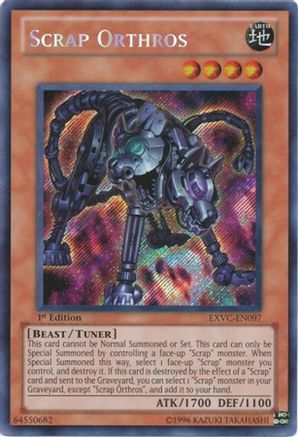 Scrap Orthros [EXVC-EN097] Secret Rare - Trinity Hobby