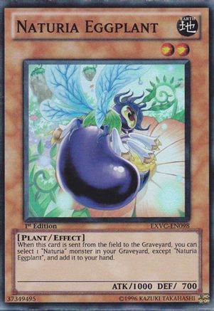 Naturia Eggplant [EXVC-EN098] Super Rare - Trinity Hobby