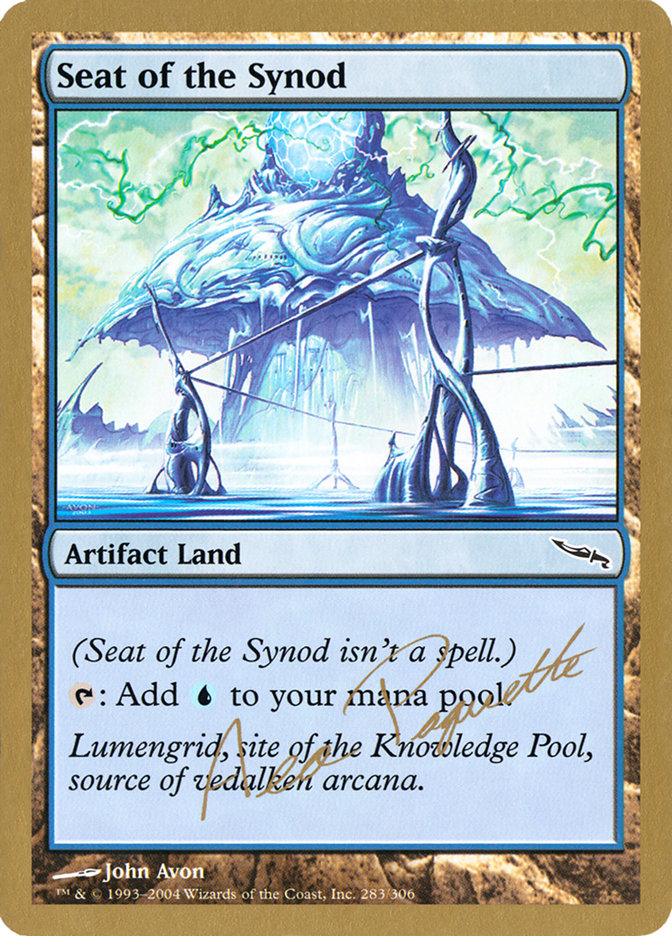 Seat of the Synod (Aeo Paquette) [World Championship Decks 2004] - Trinity Hobby