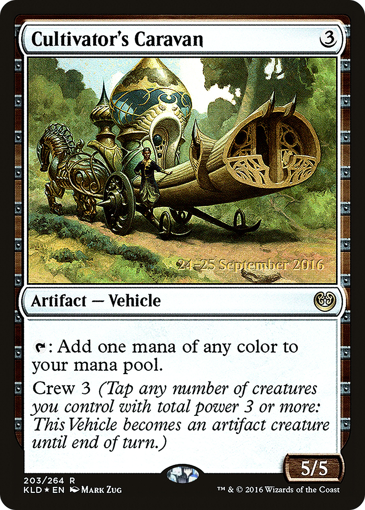 Cultivator's Caravan [Kaladesh Prerelease Promos] - Trinity Hobby
