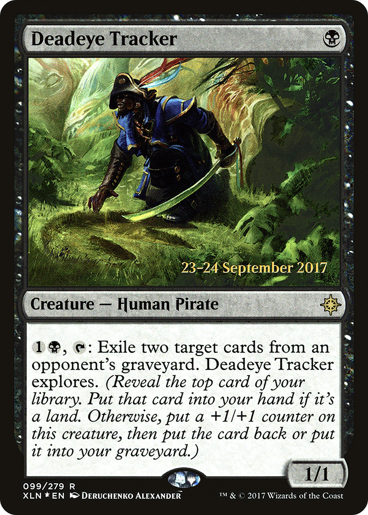 Deadeye Tracker [Ixalan Prerelease Promos] - Trinity Hobby