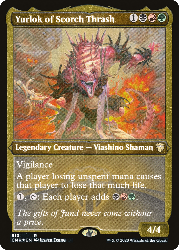 Yurlok of Scorch Thrash (CMR-613) - [Commander Legends] Foil - Trinity Hobby