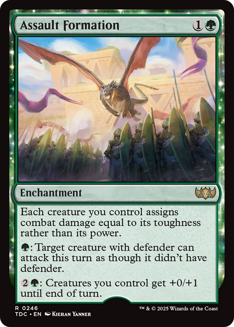 Assault Formation (TDC-246) - [Commander: Tarkir: Dragonstorm] - Trinity Hobby