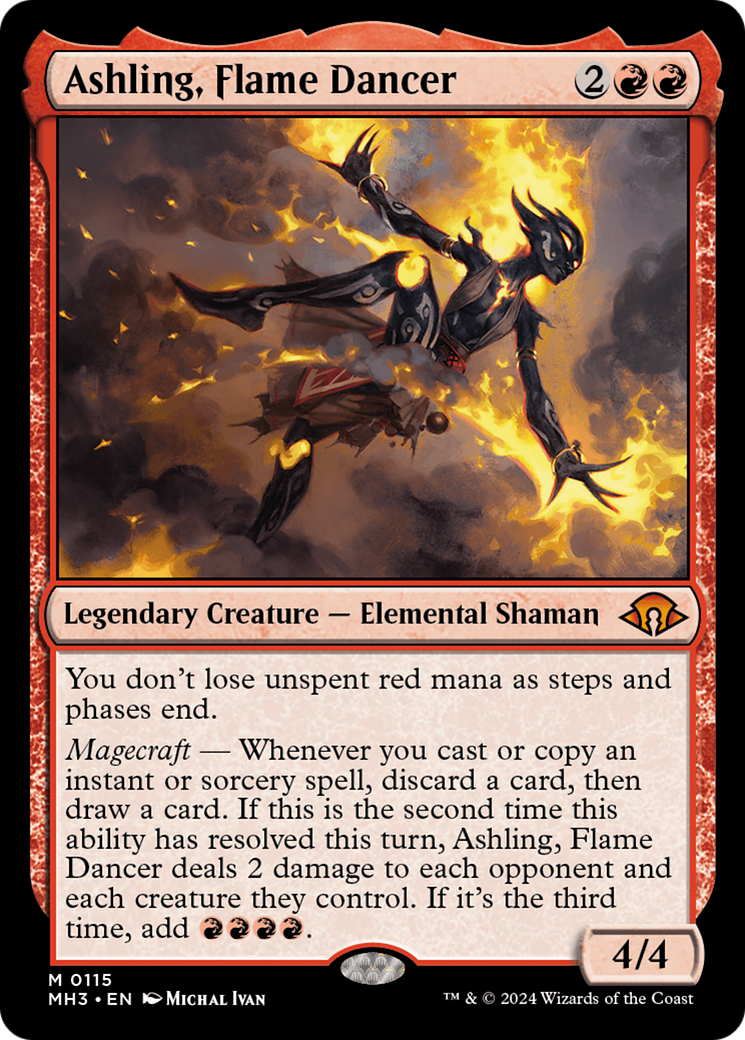 Ashling, Flame Dancer [Modern Horizons 3] - Trinity Hobby