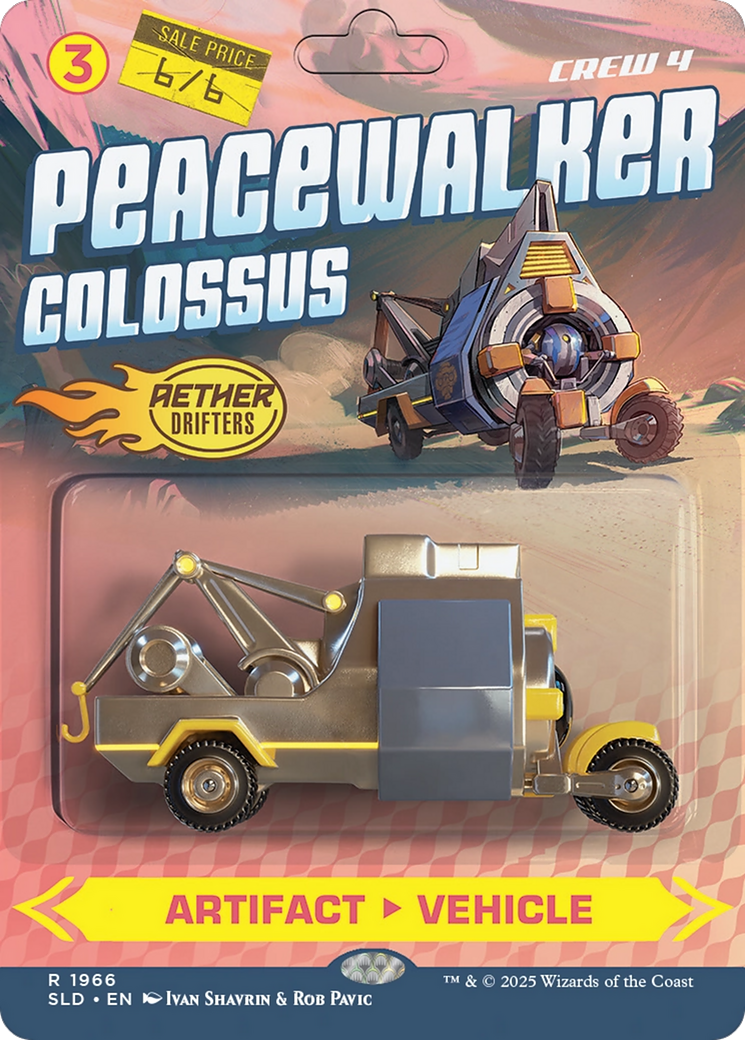 Peacewalker Colossus // Peacewalker Colossus  [Foil]  (SLD-1966) - [Secret Lair Drop] (Borderless) - Trinity Hobby