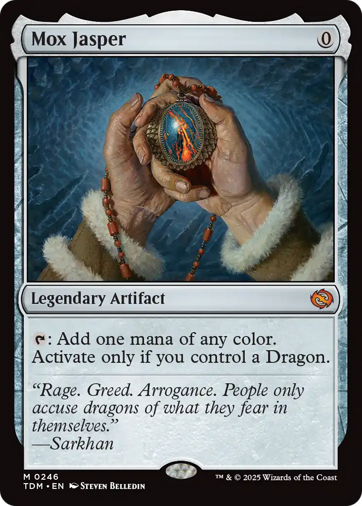 Mox Jasper  (TDM-246) - [Tarkir: Dragonstorm] - Trinity Hobby