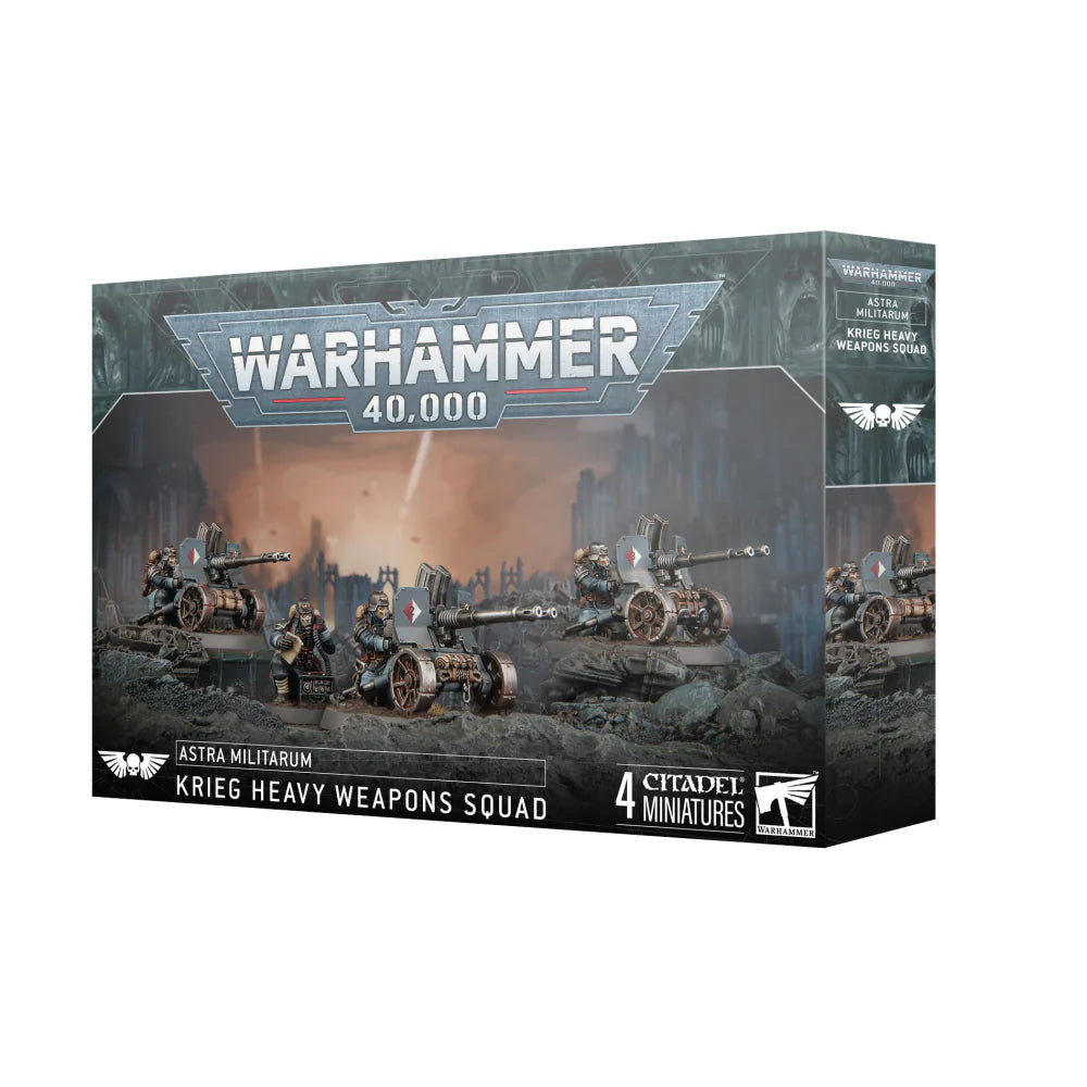 Warhammer 40K: Astra Militarum: KRIEG HEAVY WEAPONS SQUAD - Trinity Hobby