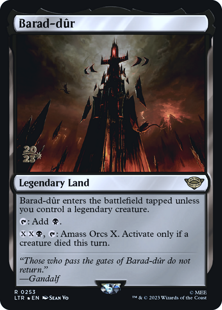 Barad-dur [The Lord of the Rings: Tales of Middle-Earth Prerelease Promos] - Trinity Hobby