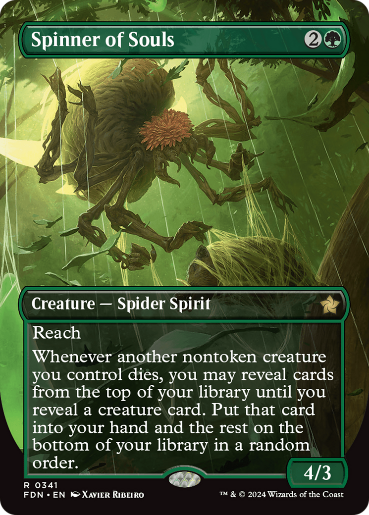 Spinner of Souls (Borderless) [Foundations] - Trinity Hobby