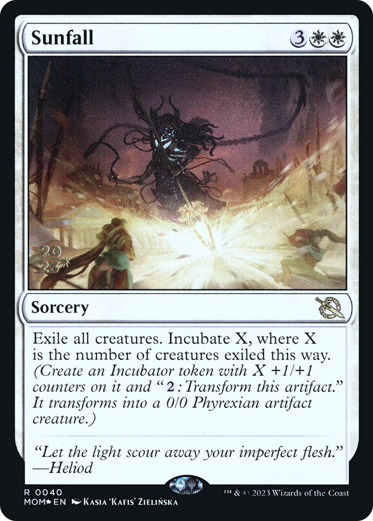 Sunfall [March of the Machine Prerelease Promos] - Trinity Hobby