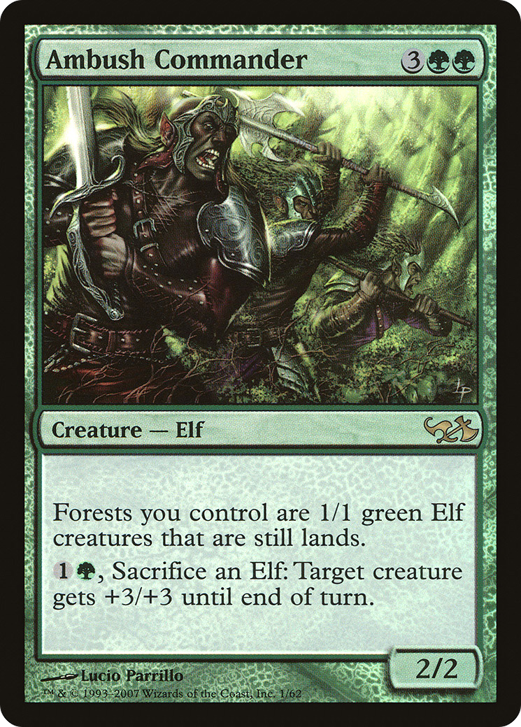 Ambush Commander [Duel Decks: Elves vs. Goblins] - Trinity Hobby
