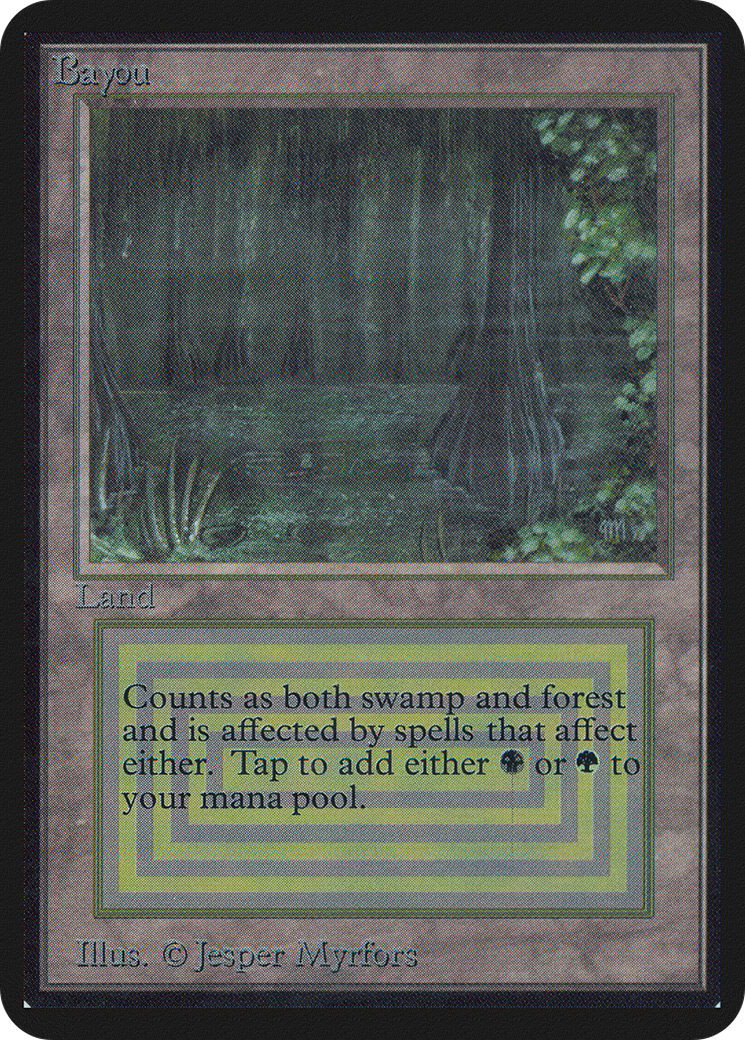 Bayou [Alpha Edition] - Trinity Hobby