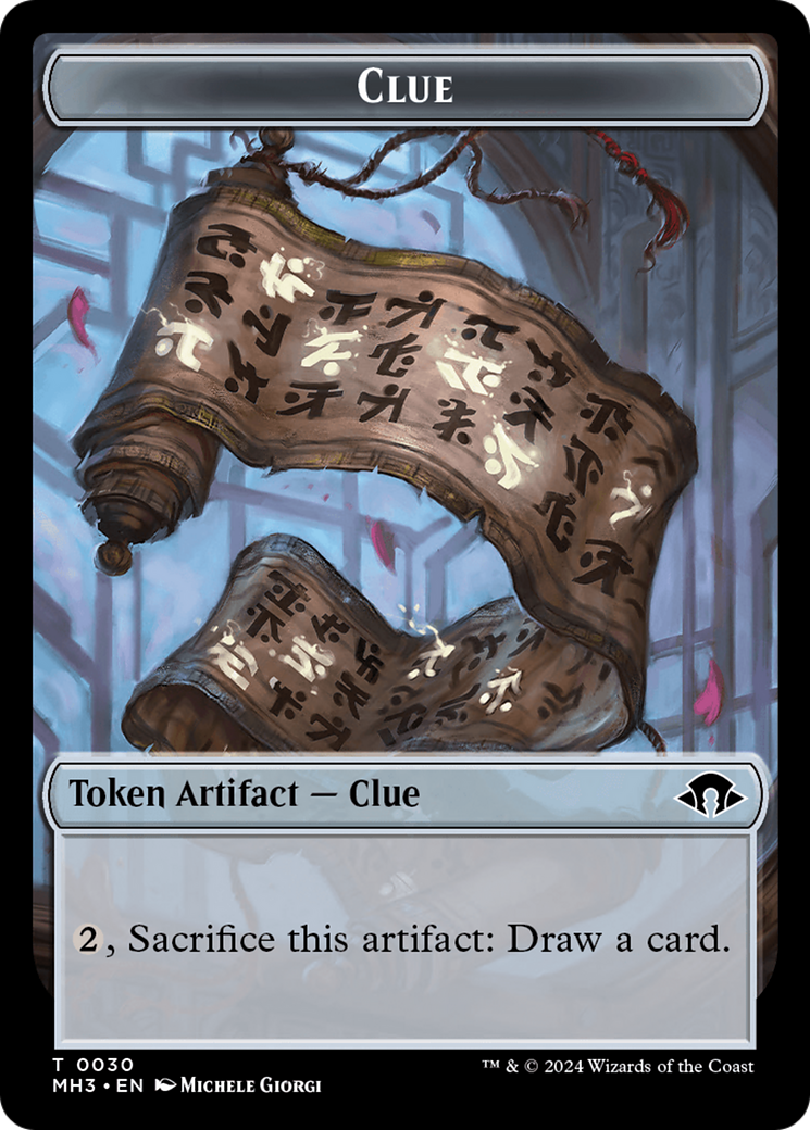 Clue Token // Energy Reserve Double-Sided Token [Modern Horizons 3 Tokens] - Trinity Hobby