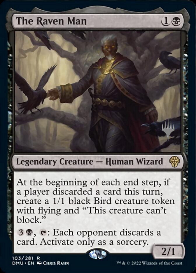 The Raven Man (Promo Pack) [Dominaria United Promos] - Trinity Hobby