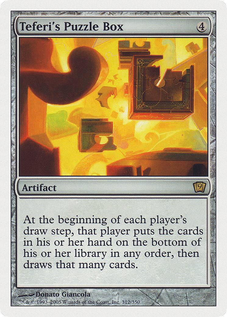Teferi's Puzzle Box  (9ED-312) - [Ninth Edition]