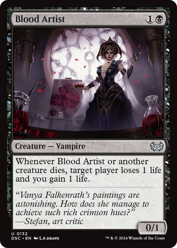 Blood Artist [Duskmourn: House of Horror Commander] - Trinity Hobby