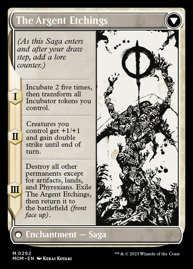 Elesh Norn // The Argent Etchings (Showcase Planar Booster Fun) [March of the Machine] - Trinity Hobby