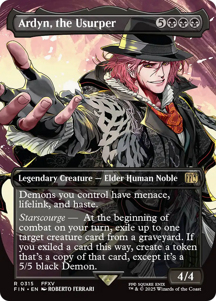 Ardyn, the Usurper (Borderless) (0315)  (FIN-315) - [FINAL FANTASY] (Borderless) - Trinity Hobby