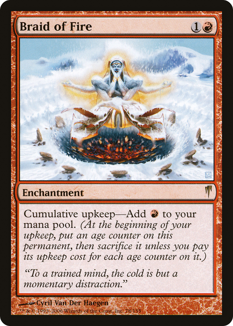 Braid of Fire [Coldsnap] - Trinity Hobby