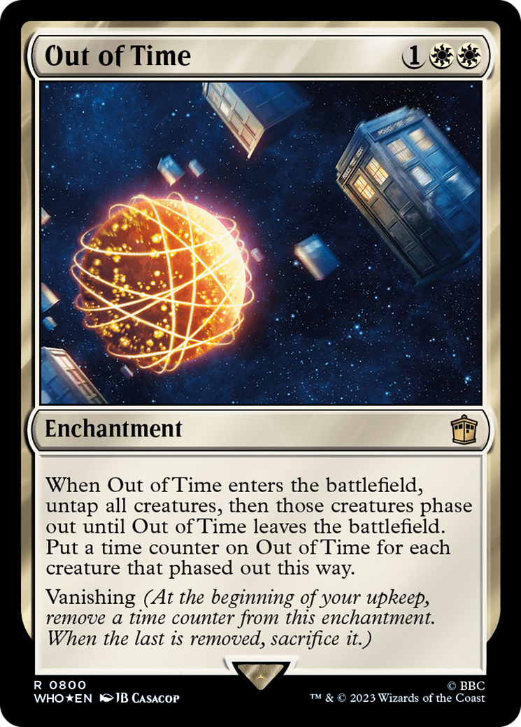 Out of Time (Surge Foil) [Doctor Who] - Trinity Hobby