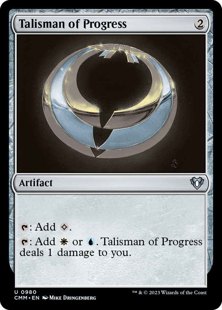 Talisman of Progress [Commander Masters] - Trinity Hobby