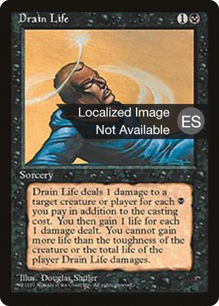 Drain Life [Quatrième édition (bordure noire étrangère)] 