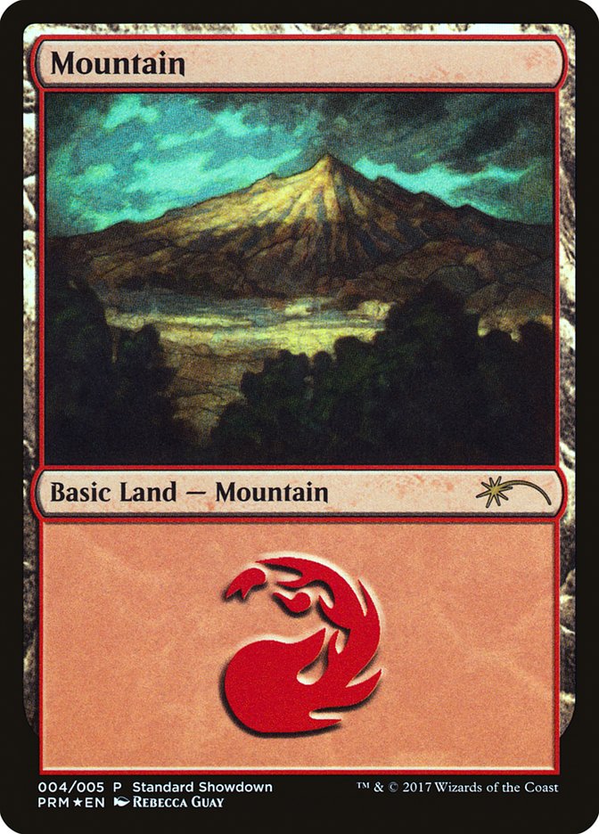 Mountain (Rebecca Guay) [Standard Showdown Promos] - Trinity Hobby