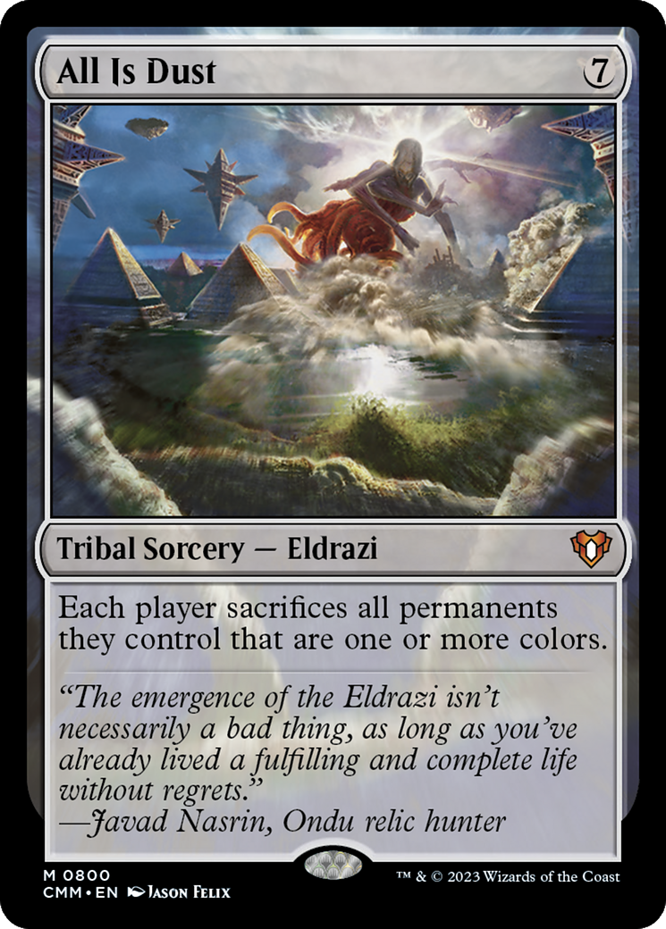 All Is Dust [Commander Masters] - Trinity Hobby